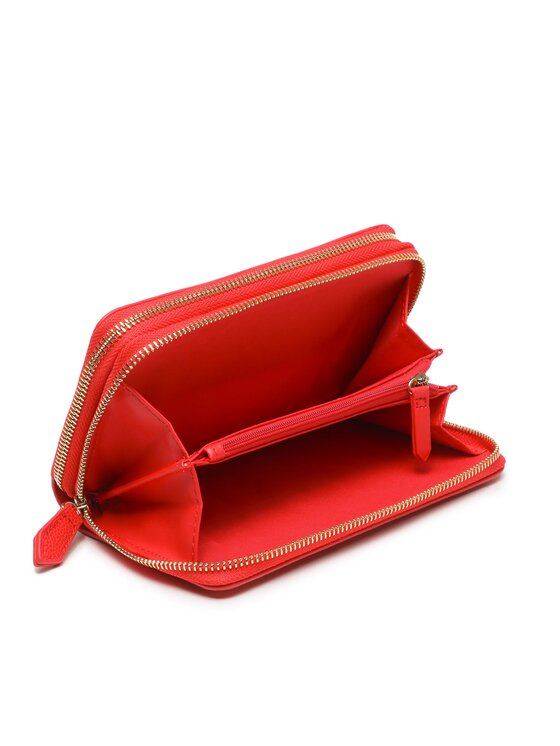Valentino Valentino Portafoglio grande da donna Divina VPS1R447G Rosso
