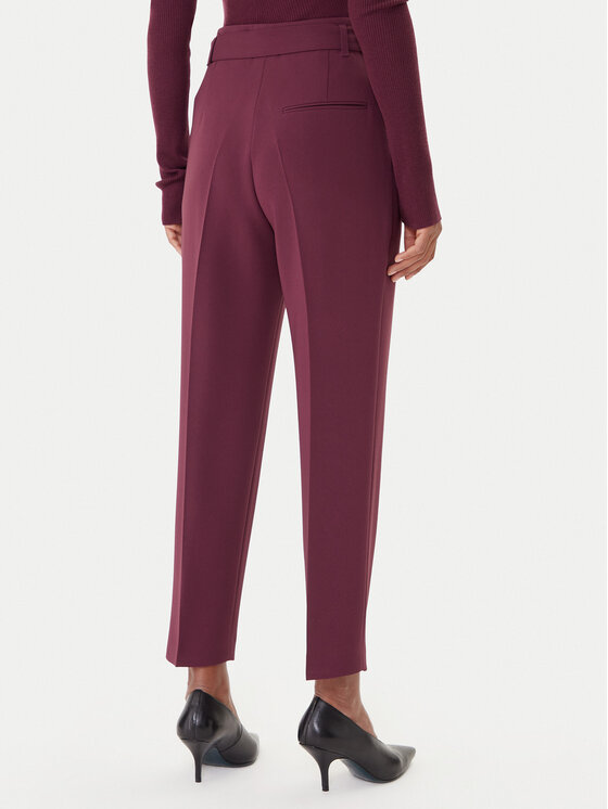 BOSS BOSS Auduma bikses Tapiah 50490037 Violets Regular Fit
