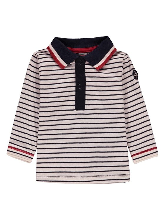 Kanz Kanz Bluzka 1842491-0001 Biały Basic Fit