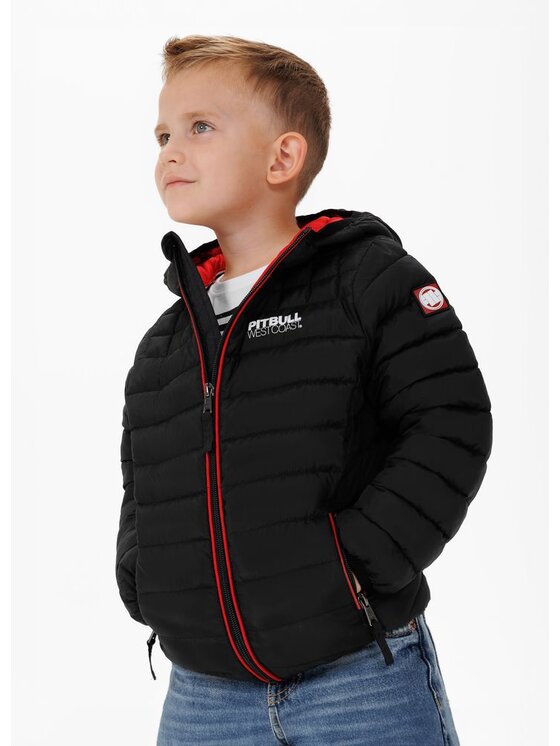 PITBULL PITBULL Kurtka przejściowa Kurtka Czarny Regular Fit