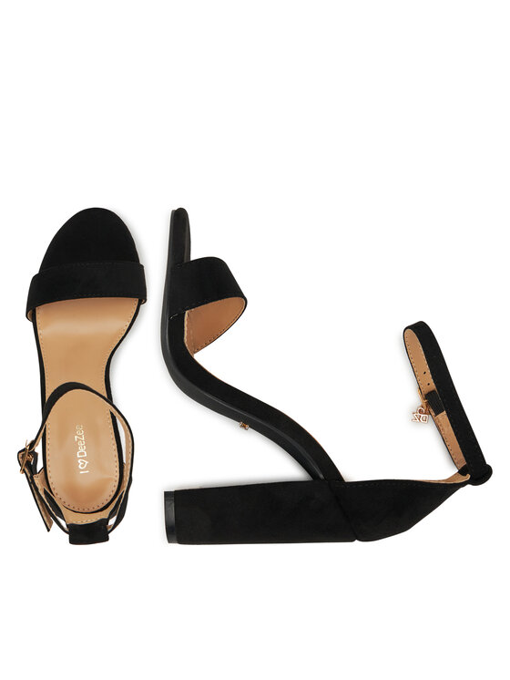 DeeZee DeeZee Sandale 0812-1 Negru