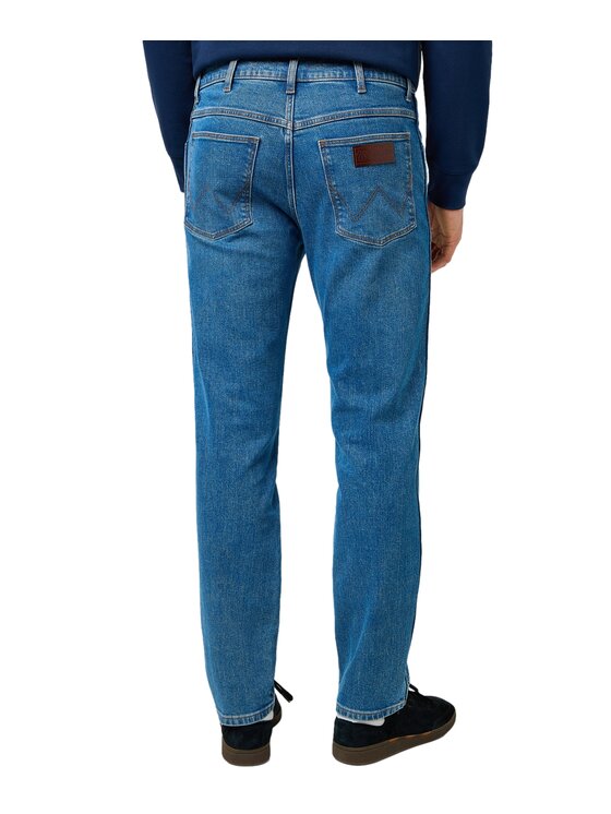 Wrangler Wrangler Jeans 112373153 Blu Straight Leg