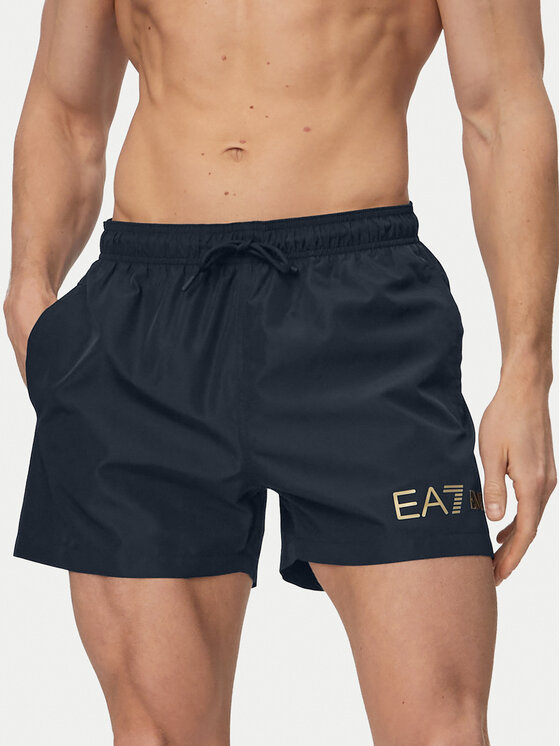 EA7 Emporio Armani EA7 Emporio Armani Ujumisšortsid 7M002000 AF13049 MC004 Must Regular Fit