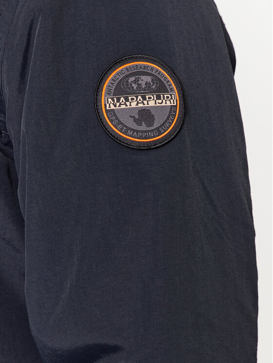 Napapijri Napapijri Übergangsjacke Rainforest NP0A4HES Schwarz Regular Fit