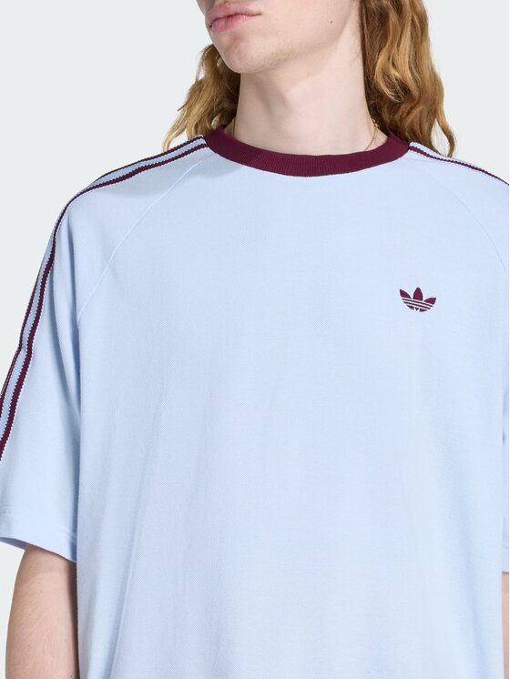 adidas adidas T-Shirt 161884 Niebieski jasny Loose Fit