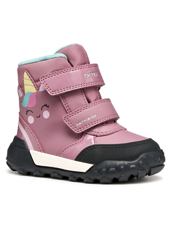 Geox Geox Čizme za snijeg B Trekkyup B Ab B566MD 054FU C8006 M Ružičasta