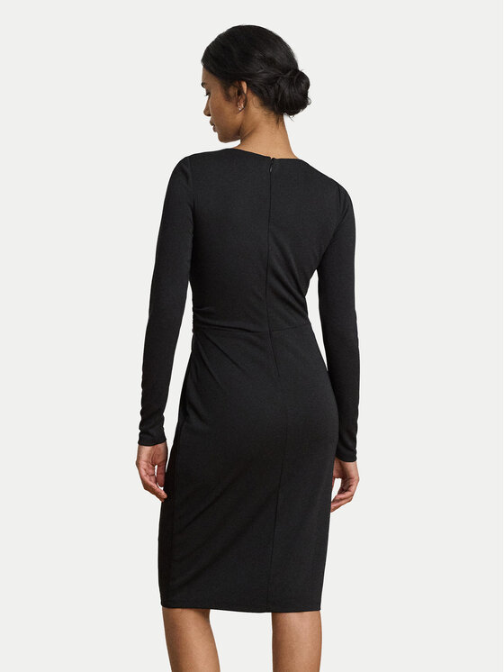 LAUREN RALPH LAUREN LAUREN RALPH LAUREN Úpletové šaty 200P14033002 Čierna Slim Fit