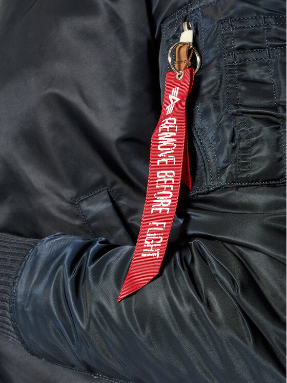 Alpha Industries Alpha Industries Bunda bomber Ma-1 Vf 59 191118 Tmavomodrá Slim Fit