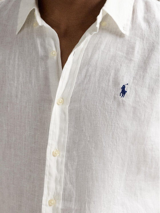 Polo Ralph Lauren Polo Ralph Lauren Πουκάμισο 710968912008 Λευκό Custom Fit