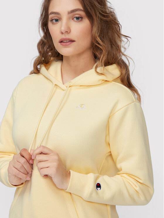 Felpa Embroidery 115479 Giallo Relaxed Fit