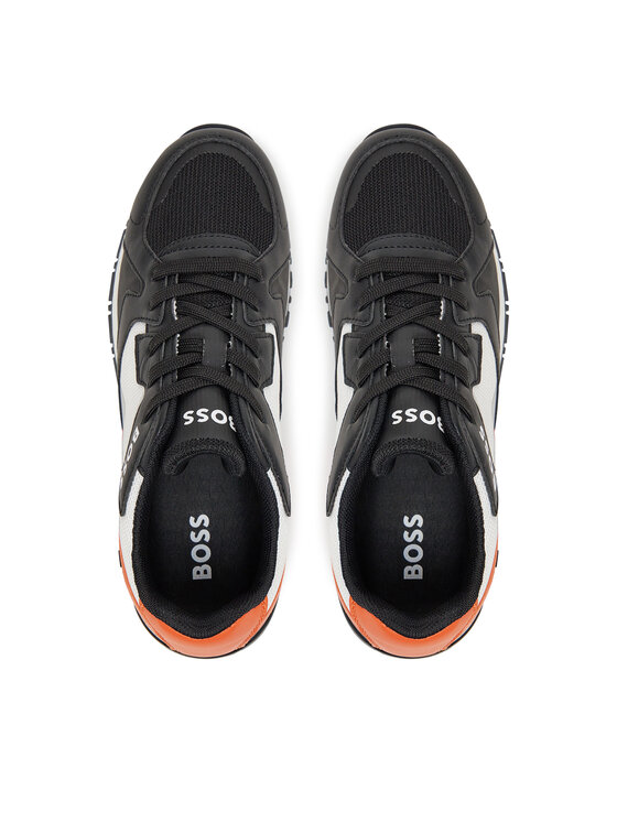 BOSS BOSS Sneakersy J51646 S Černá