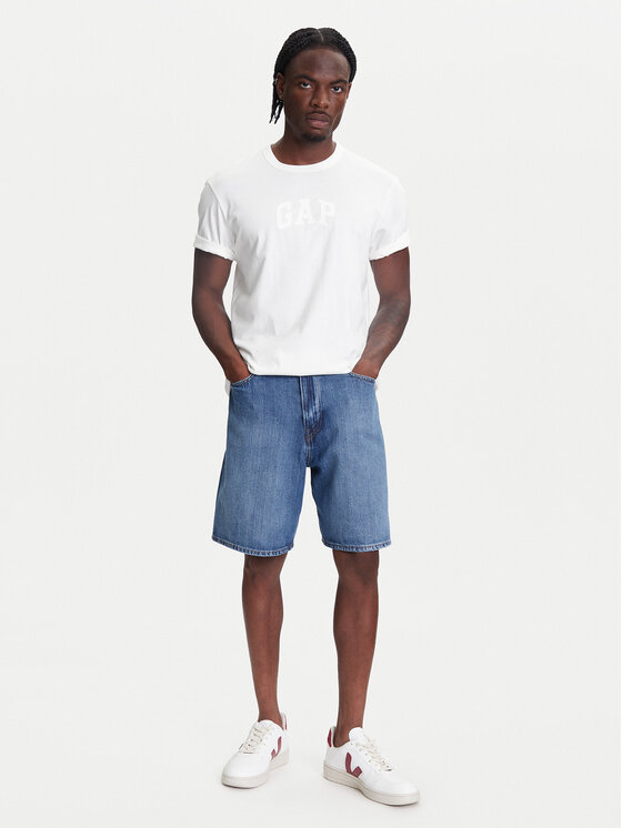 Gap Gap Džínové šortky 781610-00 Modrá Loose Fit