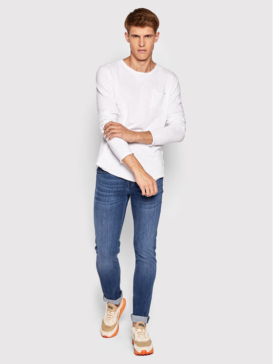 7 For All Mankind 7 For All Mankind Blugi Slimmy JSMSA230BD Albastru Slim Fit