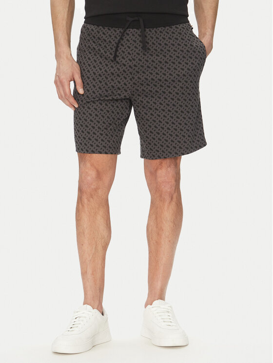 BOSS BOSS Pijama Relax 50540613 Negru Regular Fit