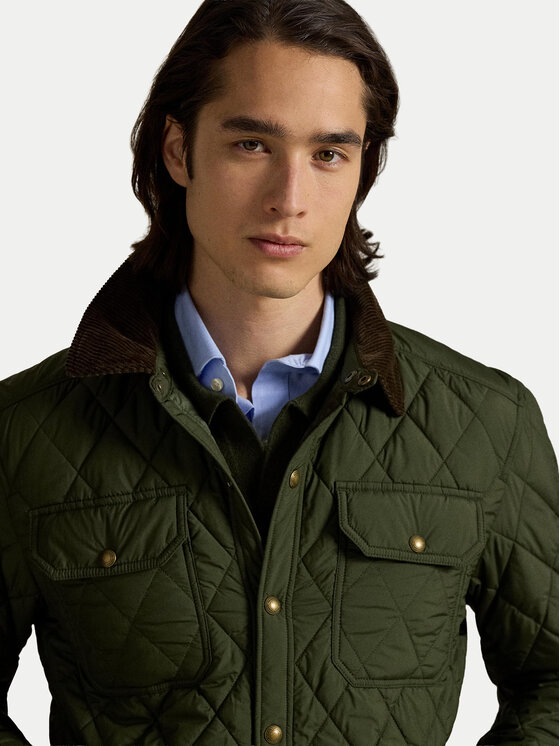 Polo Ralph Lauren Polo Ralph Lauren Kurtka przejściowa 710977955001 Zielony Regular Fit