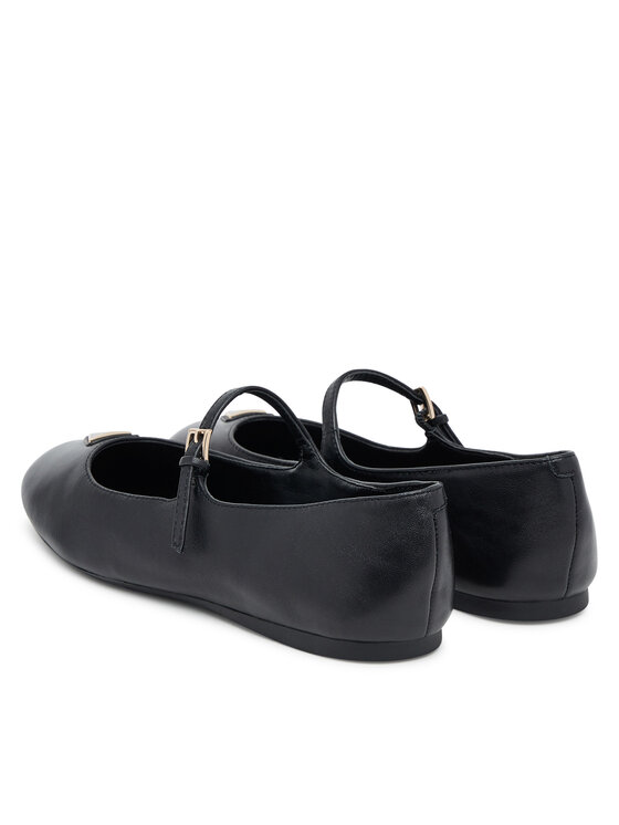 Guess Guess Baleriny FLTKLD LEA02 Czarny