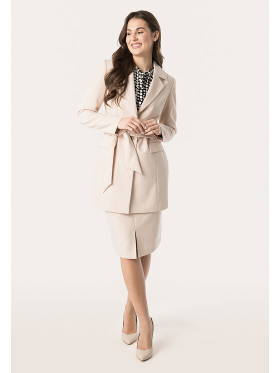 QUIOSQUE QUIOSQUE Sako GOBI BLAZER Béžová Regular Fit