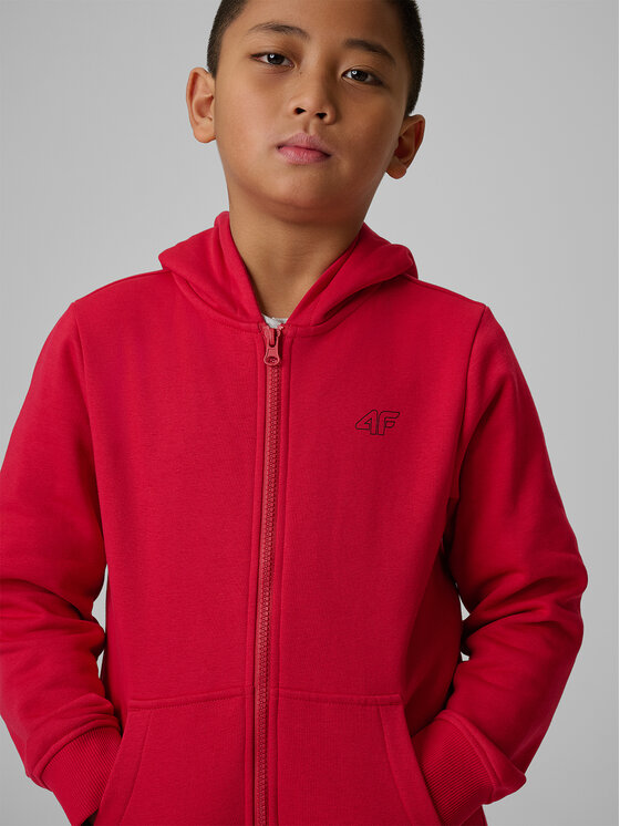 4F 4F Μπλούζα 4FJRSS26TSWSM2749-62S Κόκκινο Regular Fit