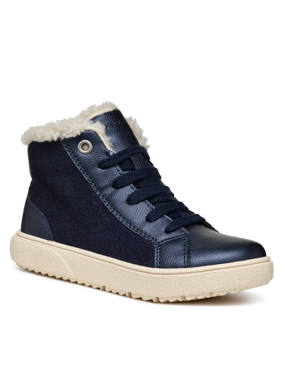 Geox Geox Auliniai batai J Theleven Girl B A J46HTA 077BC C4021 M Tamsiai mėlyna
