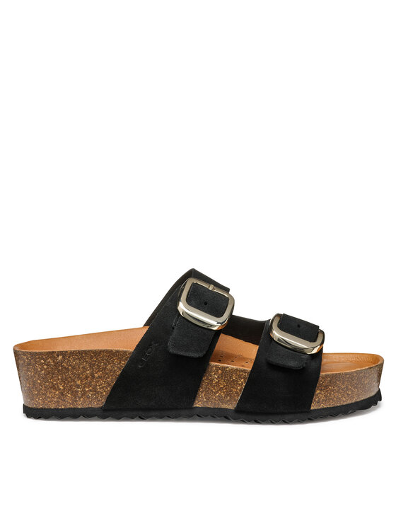 Geox Geox Şlapi D Brionia H D551DA 00022 C9999 Negru