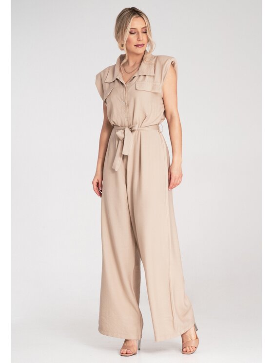 FIGL FIGL Overal M1176 Béžová Regular Fit