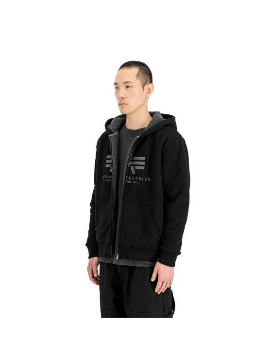 Alpha Industries Alpha Industries Bluza AI.268336 Czarny Regular Fit