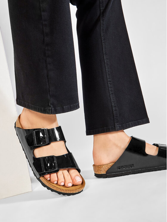 Birkenstock Birkenstock Шльопанці Arizona Birko-Flor 1005292 Чорний