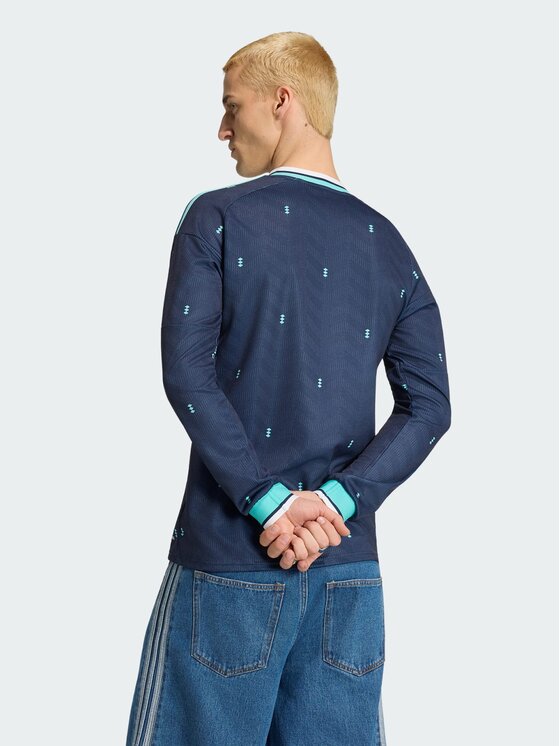 adidas adidas Koszulka techniczna 161885 Niebieski jasny Slim Fit