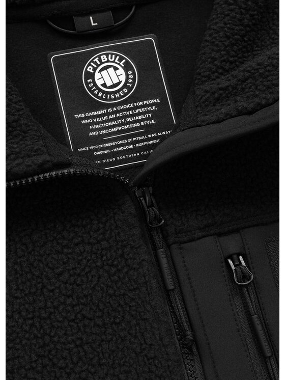 PITBULL PITBULL Bluza JOYNER Czarny Regular Fit