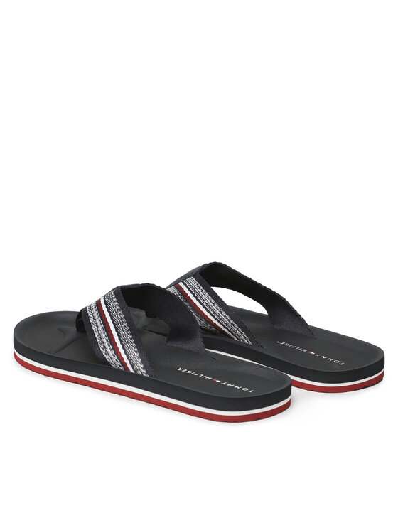 Tommy Hilfiger Tommy Hilfiger Japanke Comfort Corporate Beach Sandal FM0FM04616 Tamnoplava