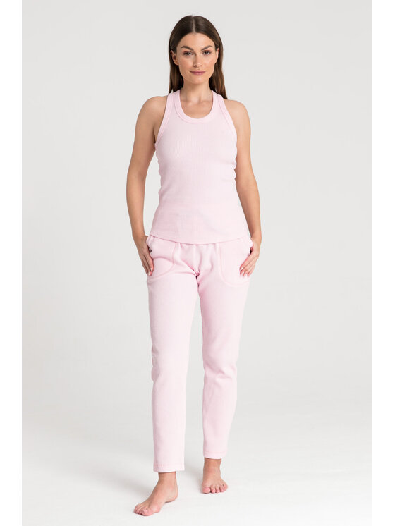 LaLupa LaLupa Piżama LA145 Różowy Comfort Fit