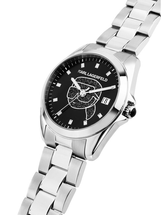 KARL LAGERFELD KARL LAGERFELD Käekell R0553101516 Hõbedane