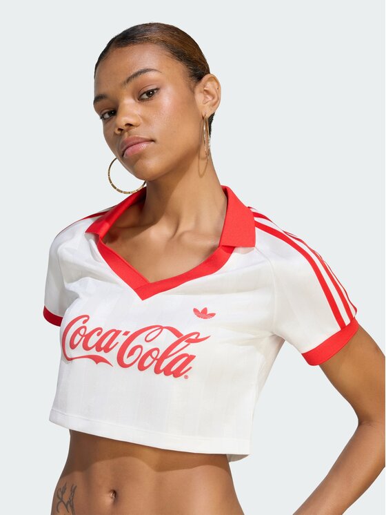 adidas adidas T-Shirt 167747 Biały Loose Fit