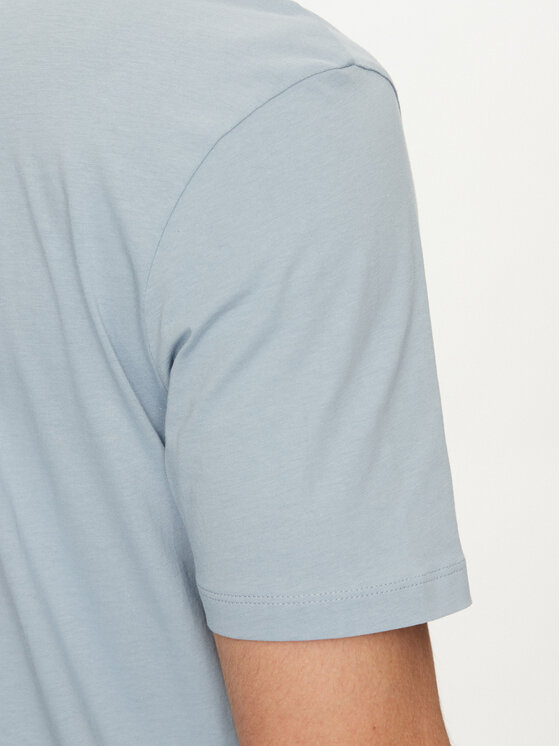 HUGO HUGO T-Shirt Dero222 50466158 Niebieski Regular Fit