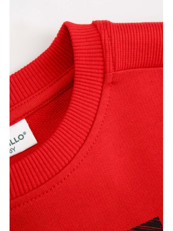 Coccodrillo Coccodrillo Bluza ZC4132101ABK-009 Czerwony Regular Fit