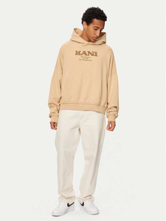 Karl Kani Karl Kani Pluus Retro Sprayed 60210109 Beež Regular Fit