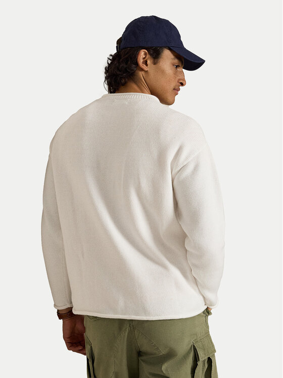 Polo Ralph Lauren Polo Ralph Lauren Svetr 710B13896001 Bílá Regular Fit