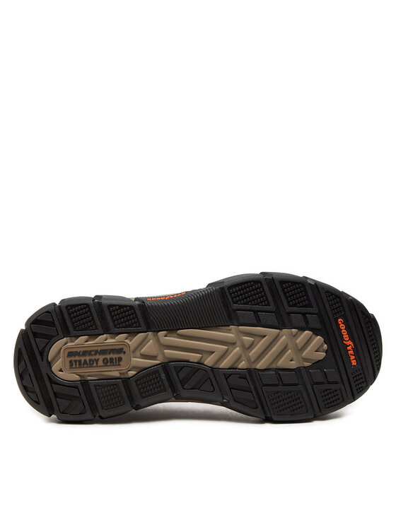 Skechers Skechers Sneakersy Skechers Slip-Ins Respected - Elgin Brązowy