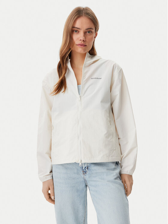 Guess Jeans Guess Jeans Átmeneti kabát W5GL29 WH8N2 Sötétkék Regular Fit
