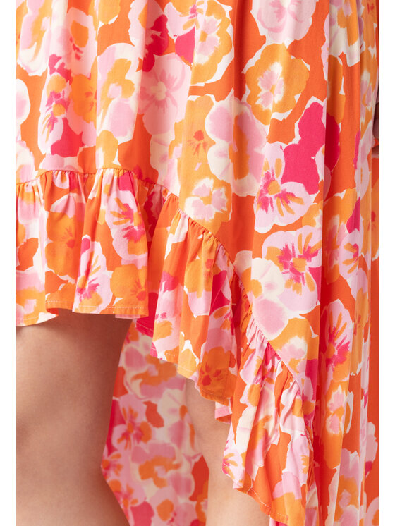 LAURELLA LAURELLA Sukňa Laurella 7UL015410 Oranžová Regular Fit