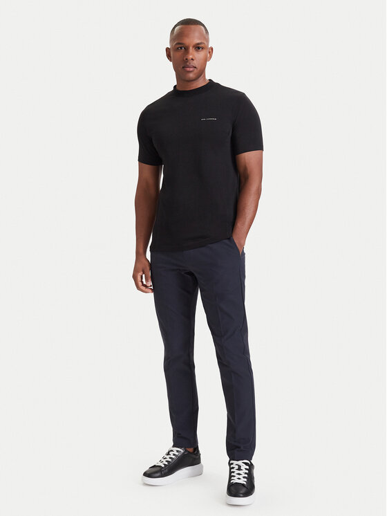 KARL LAGERFELD KARL LAGERFELD Tričko 755033 564235 Čierna Regular Fit