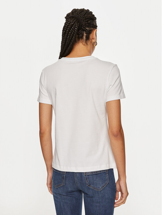 Gaudi Gaudi T-Shirt 421BD64034 Biały Regular Fit
