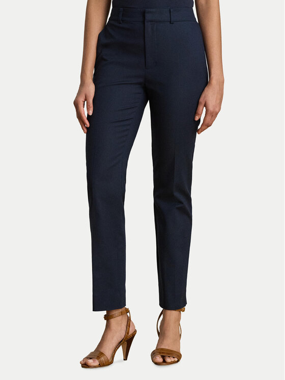 LAUREN RALPH LAUREN Pantaloni din material 200P14610004 Bleumarin Slim Fit