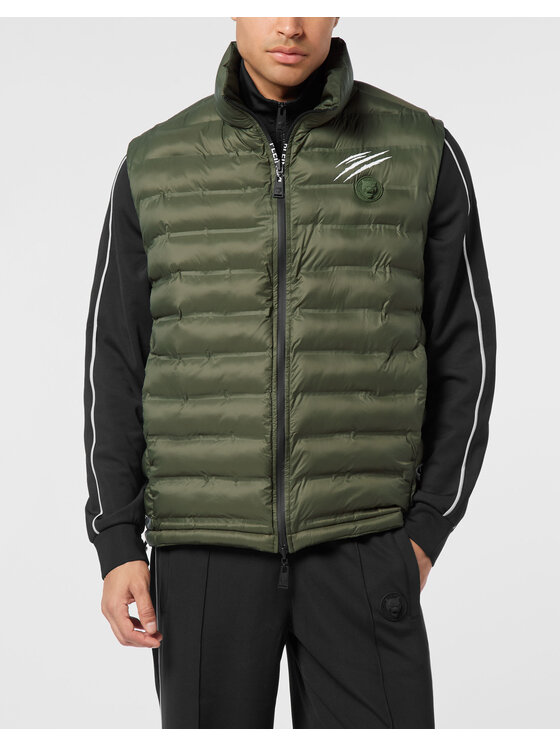 Plein Sport Plein Sport Gilet 23999 Verde Regular Fit