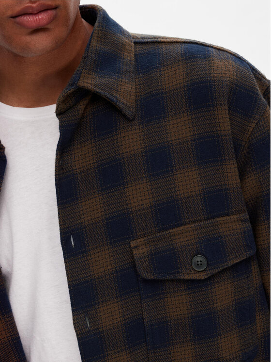 Selected Homme Selected Homme Srajca 16090168 Rjava Loose Fit
