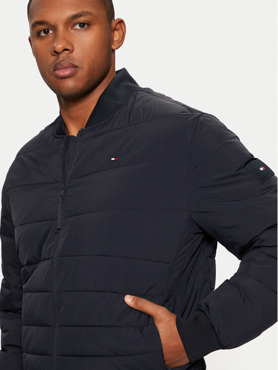 Tommy Hilfiger Tommy Hilfiger Μπόμπερ μπουφάν MW0MW37640 Σκούρο μπλε Regular Fit