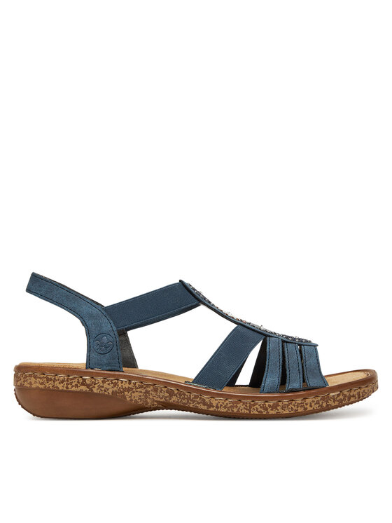 Rieker Rieker Sandale 628G9-16 Tamnoplava
