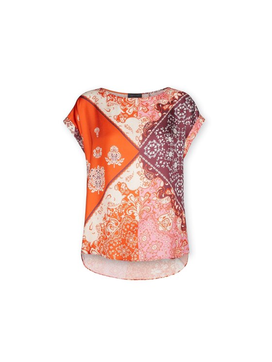 Elena Mirò Elena Mirò Blusa 2006P000226N001 Arancione Regular Fit