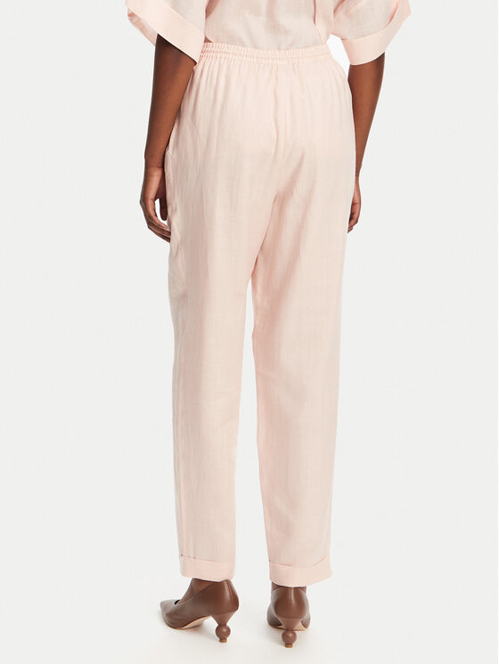 BOSS BOSS Pantaloni di tessuto C_Tanjet 50537916 Rosa Regular Fit