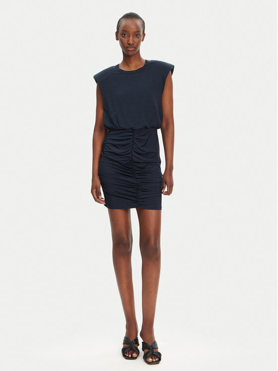 ROTATE ROTATE Kokteilinė suknelė 1137042318 Tamsiai mėlyna Slim Fit